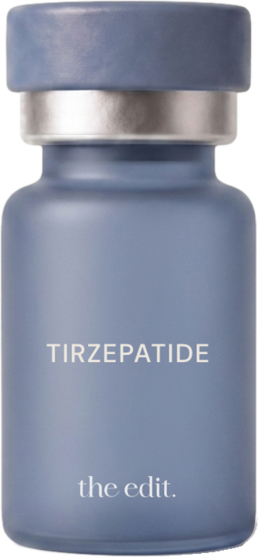 Compounded tirzepatide vial